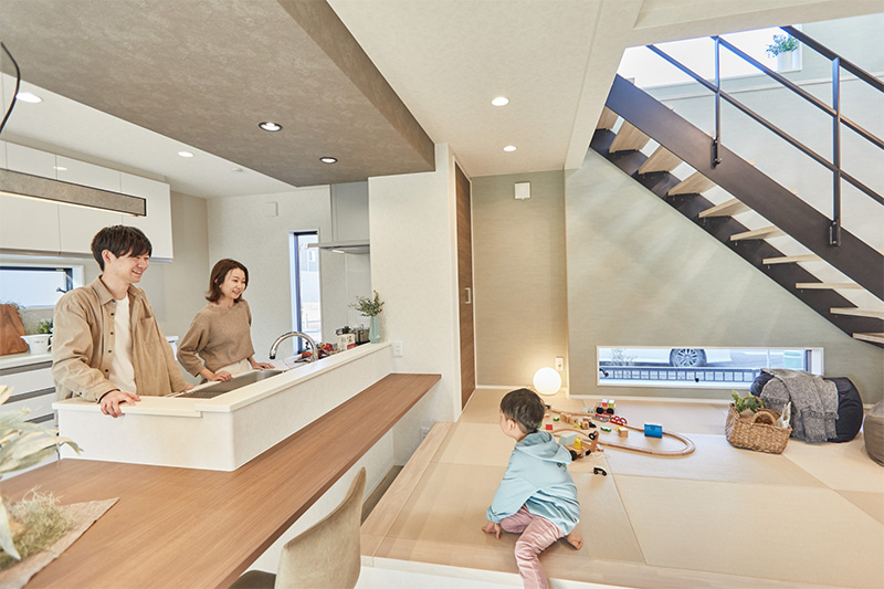 ファミリースペースを活用