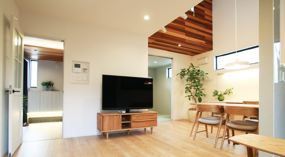 リビング吹抜け